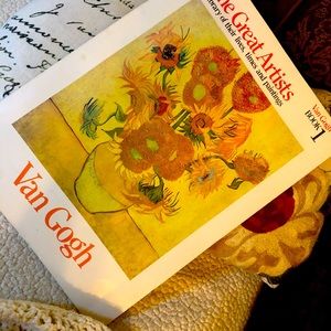 Vintage Van Gogh The Great Artists - lives times & paintings BOOK #1 (1978)